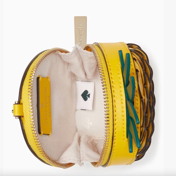 π¨ 50% OFF BUNDLES! ENDS 12/7 π¨ NWOT Kate Spade Pineapple Novelty Coin Purse - Picture 2 of 3
